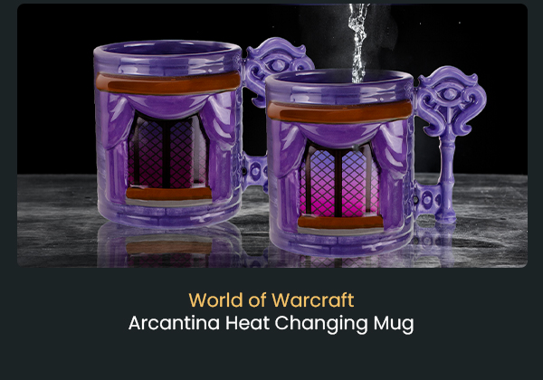 World of Warcraft Arcantina 20oz Heat Changing Mug