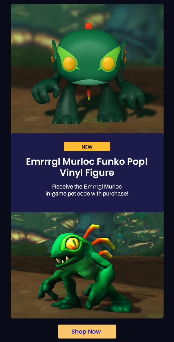 World of Warcraft Emrrrgl Murloc Funko Pop! Vinyl Figure