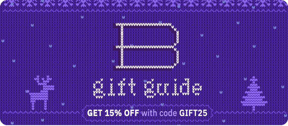 15% off Holiday Gift Guides