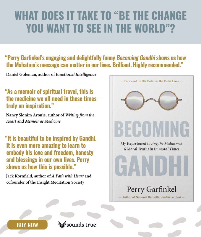 What can walking (and even stumbling) in Gandhi’s footsteps reveal