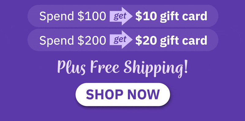 Black Friday Ends Soon! Get $10 when you spend $100. Get $20 when you spend $200. Shop Now.
