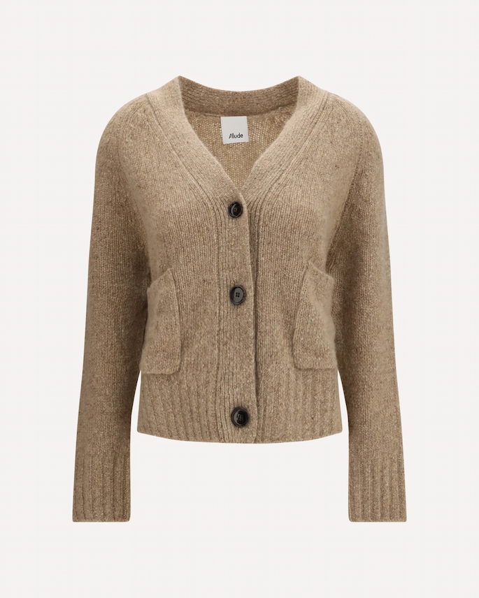 Cashmere V-neck Cardigan