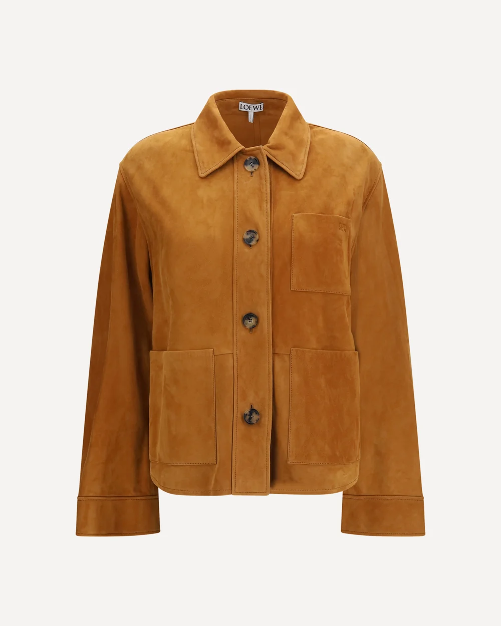 Suede goat leather workwear Jacket