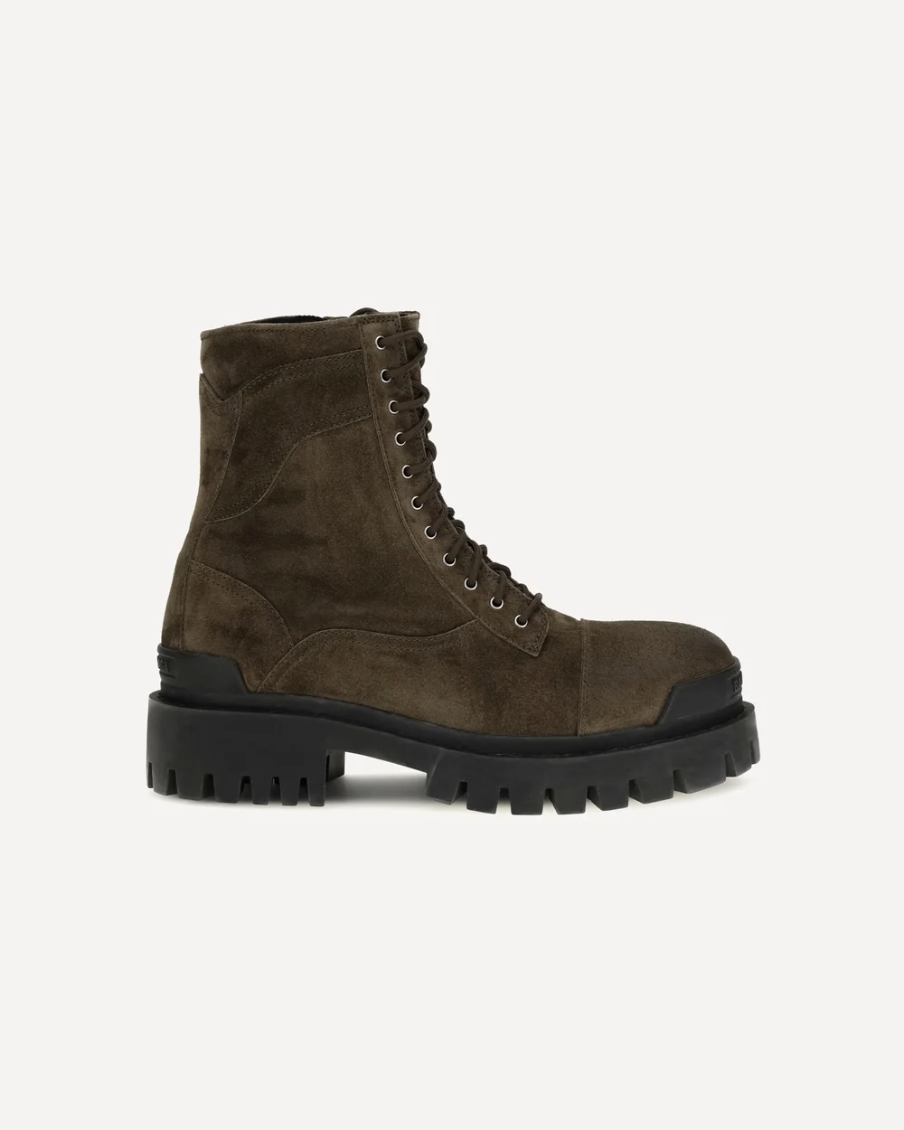 Combat Strike waxed suede calf leather Boots