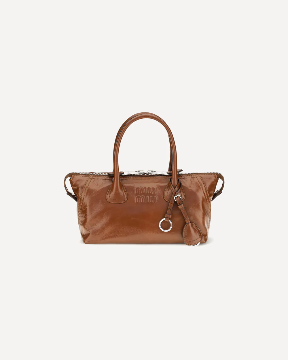 Glossy leather Handbag