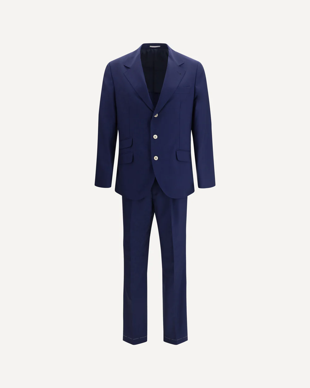 Single-breasted Suit with peak lapels