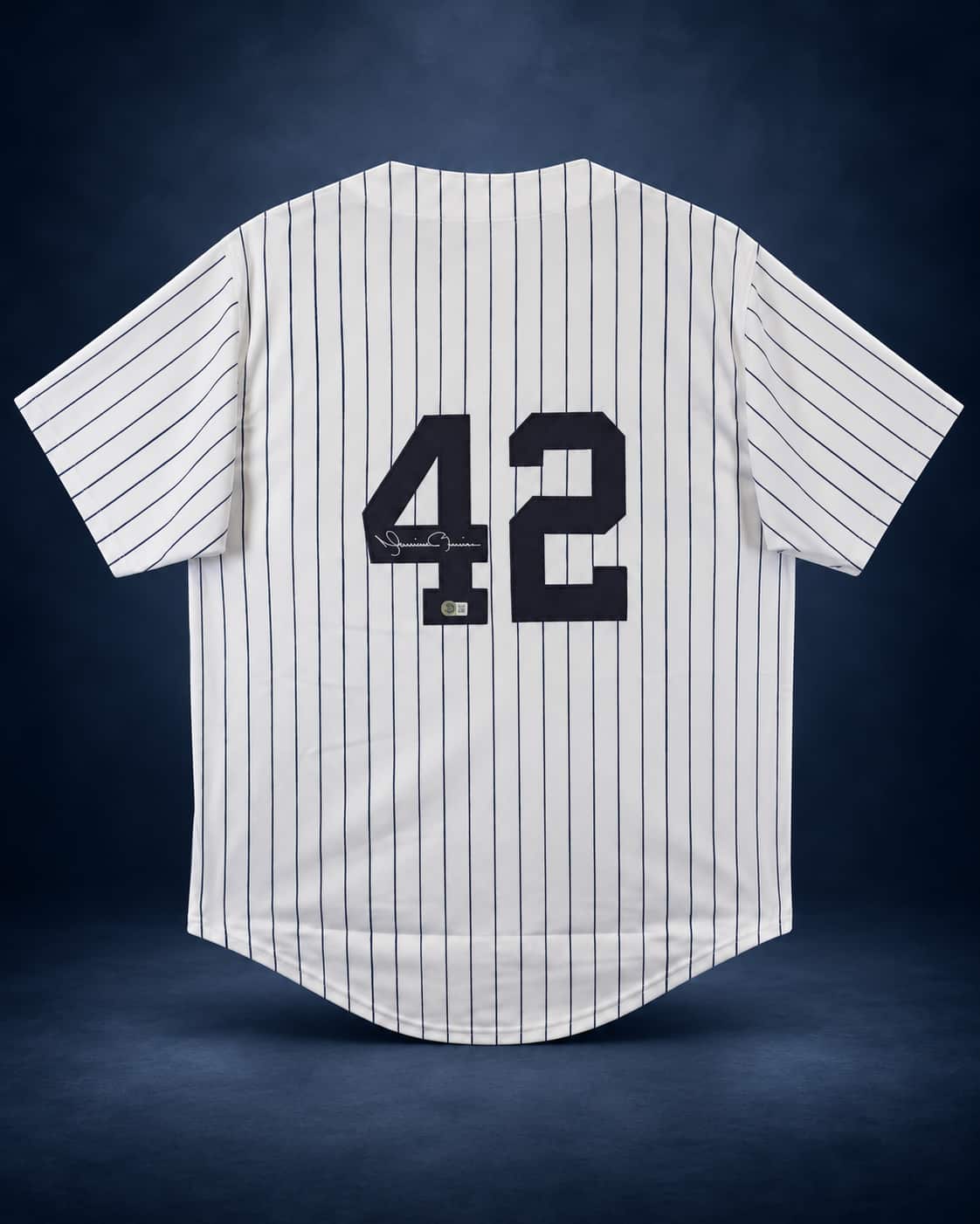 Mariano Rivera Signed Yankees Number 42 Jersey