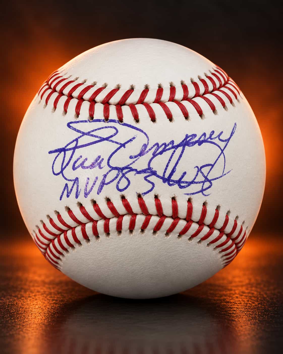 Rick Dempsey Signed Orioles Baseball 83 World Series MVP