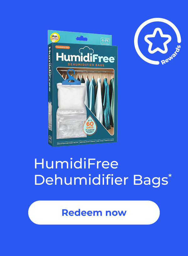 [Rewards] HumidiFree Dehumidifier Bags* – Redeem now