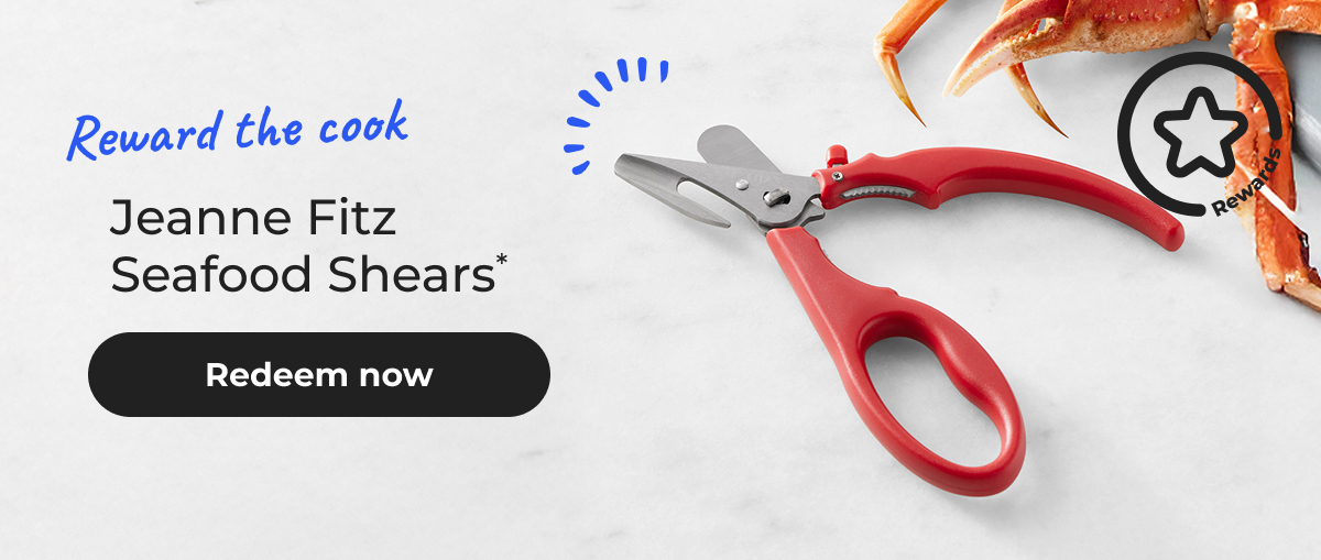 [Rewards] Reward the cook: Jeanne Fitz Seafood Shears* – Redeem now
