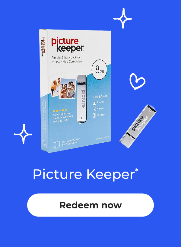 Picture Keeper* - Redeem now