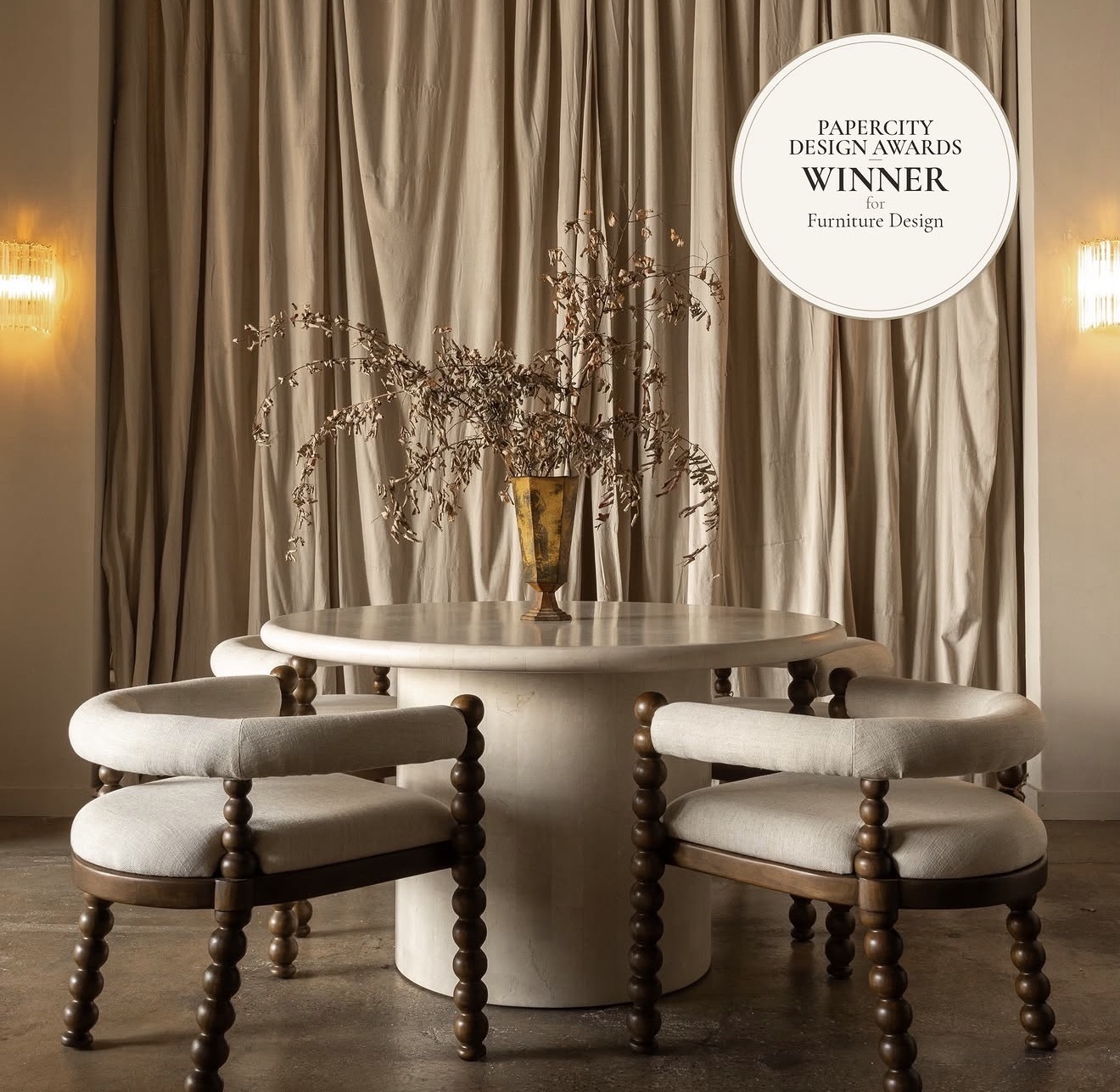 Paradis Collection - Best in Furniture Winner, PaperCity Design Awards 2026