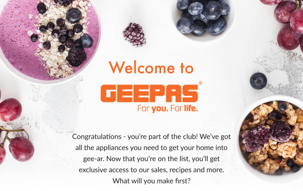 Geepas Banner