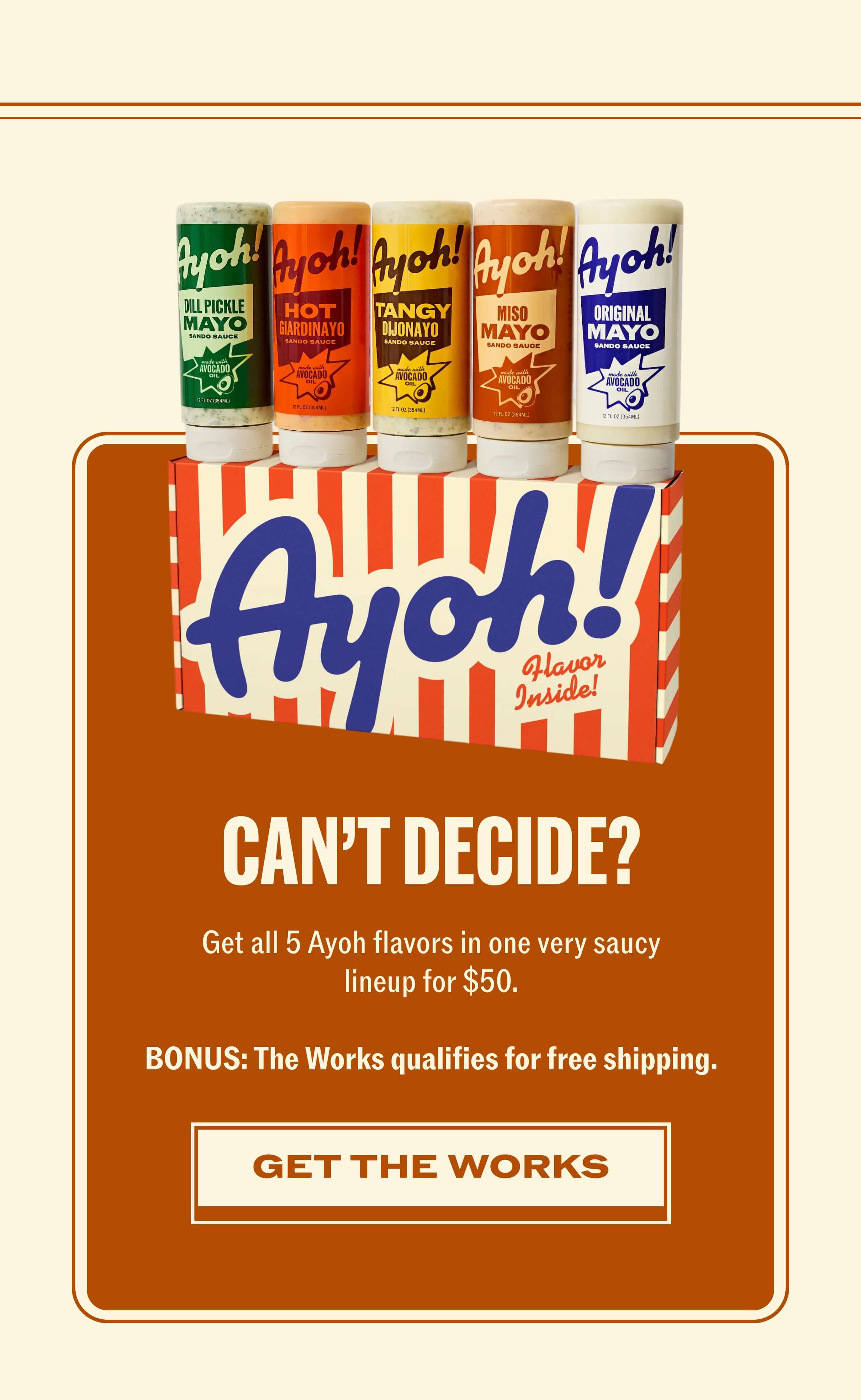 Can't Decide?