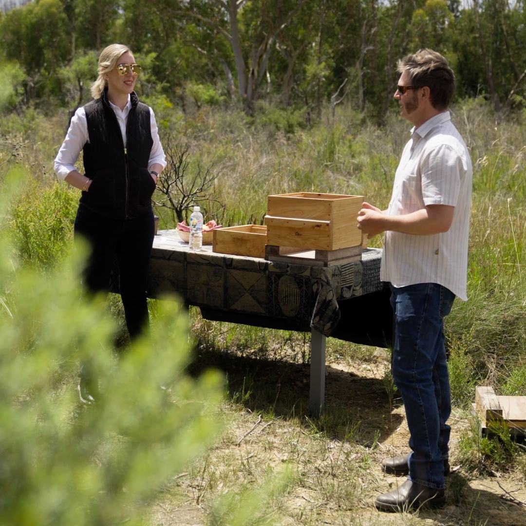 Tim Malfroy and Clare Smyth