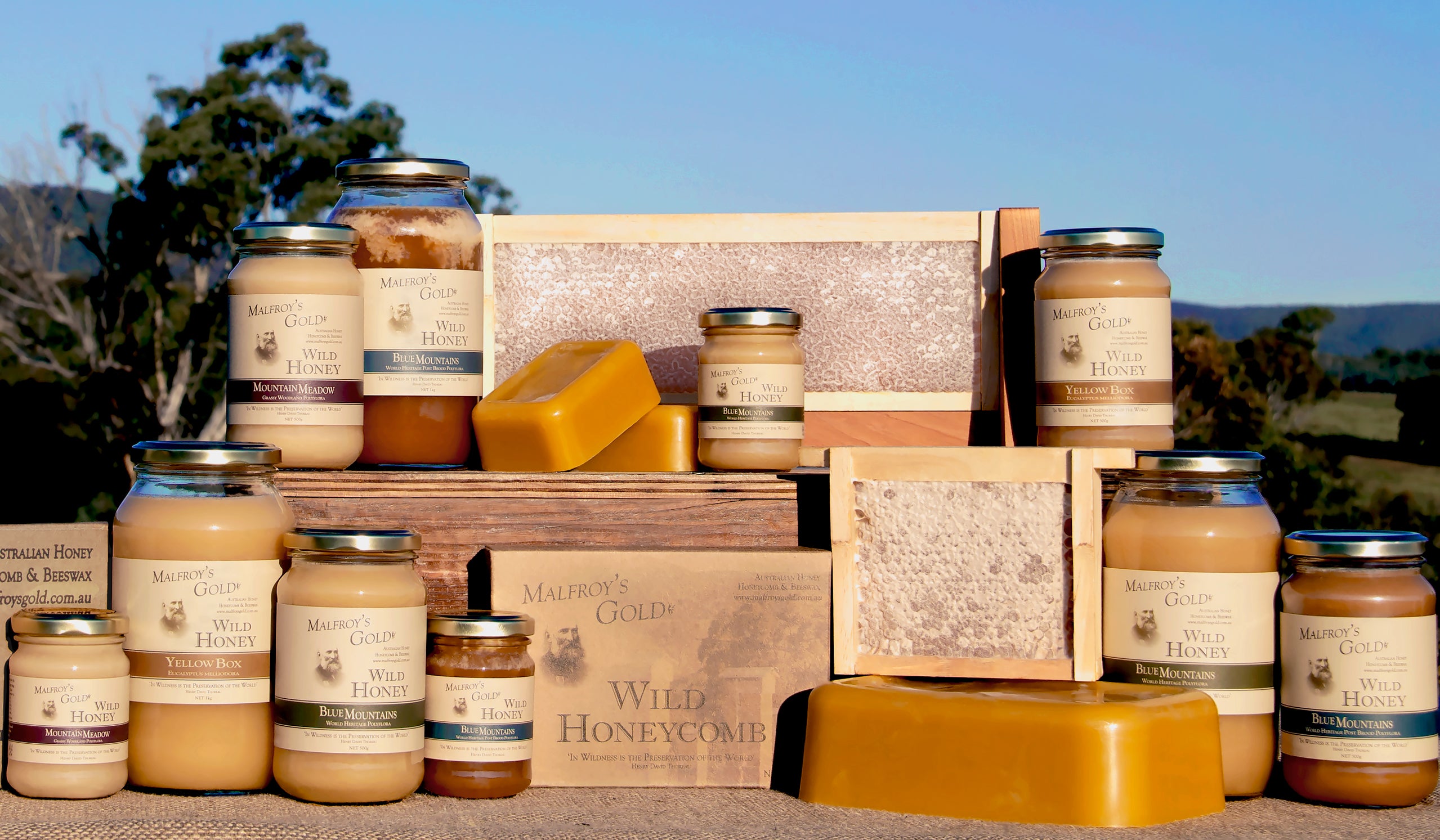 Malfroy's Gold current product range