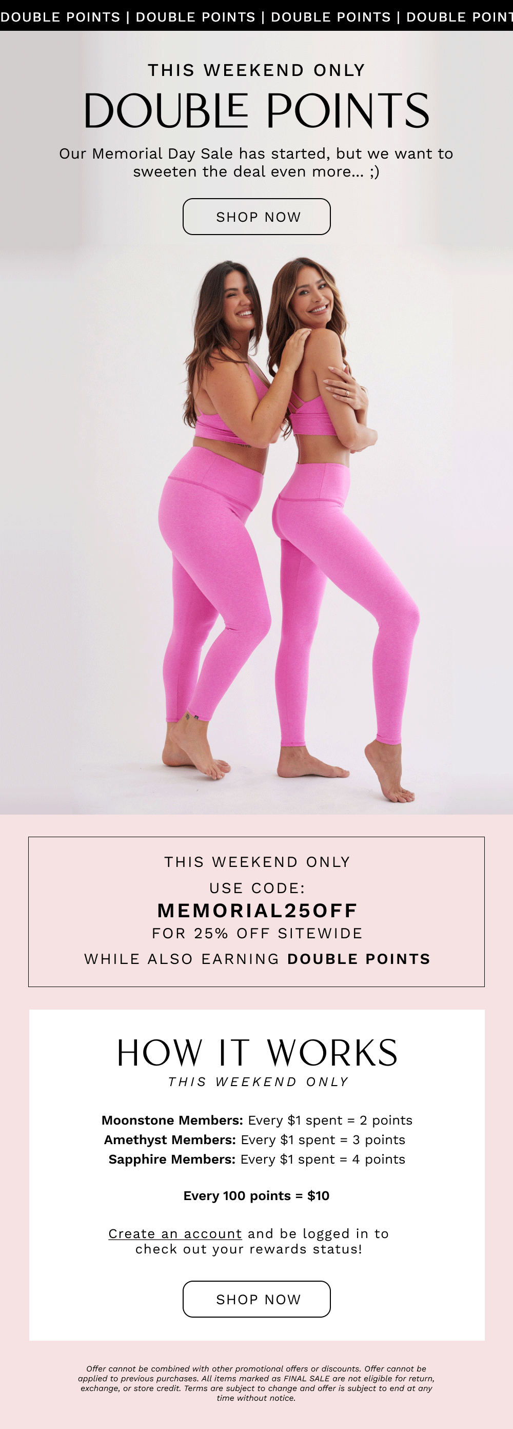 EARLY ACCESS - MEMORIAL DAY SALE STARTS NOW!