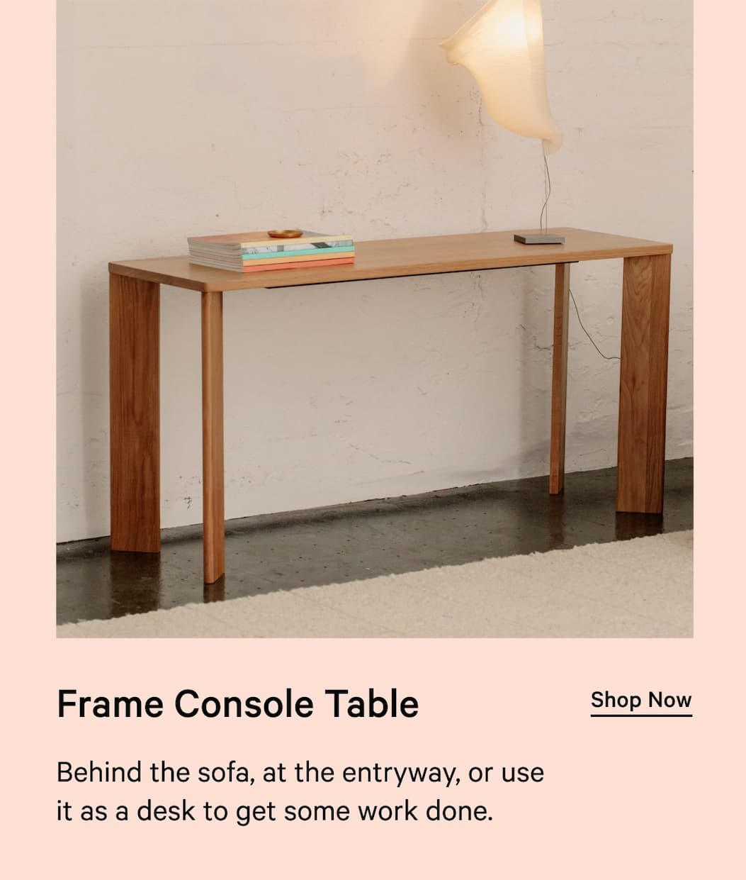 Frame Console Table