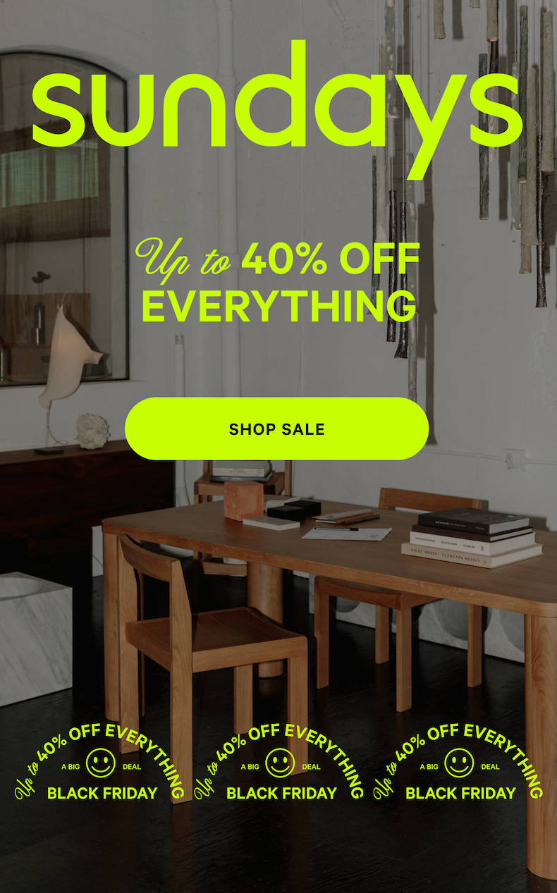 sundays | UP TO 40% OFF EVERYTHING [shop sale]