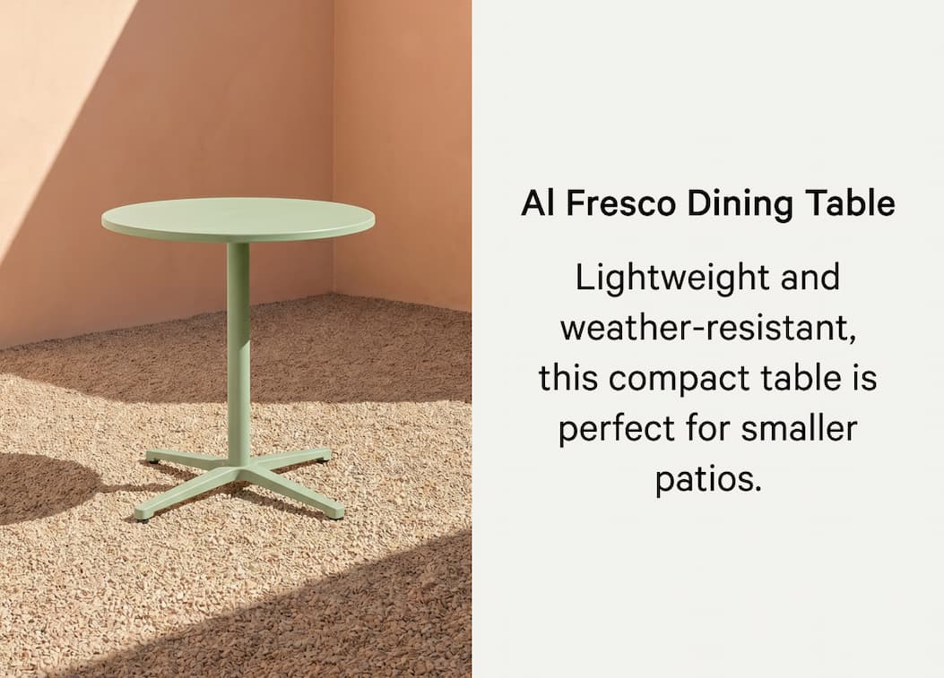 Al Fresco Dining Table