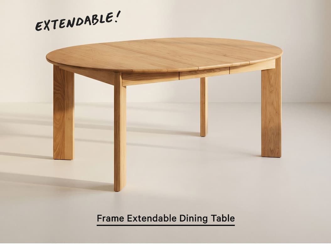 Frame Extendable Dining Table