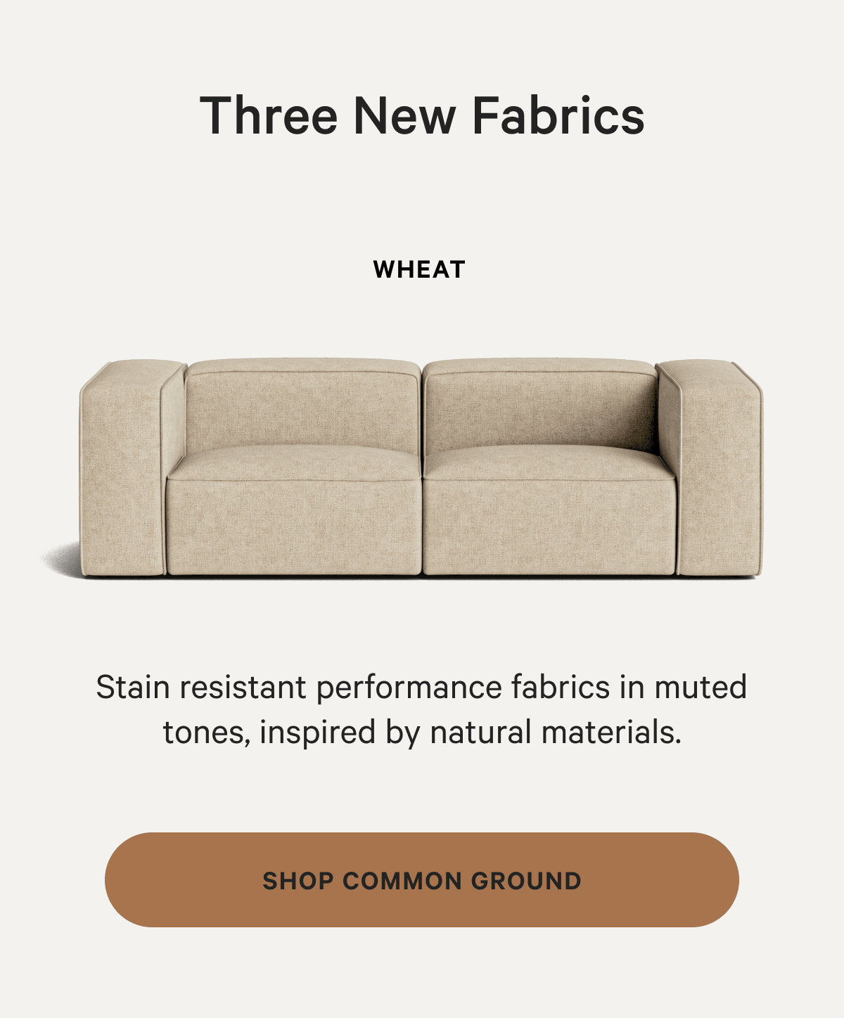 Three New Fabrics 