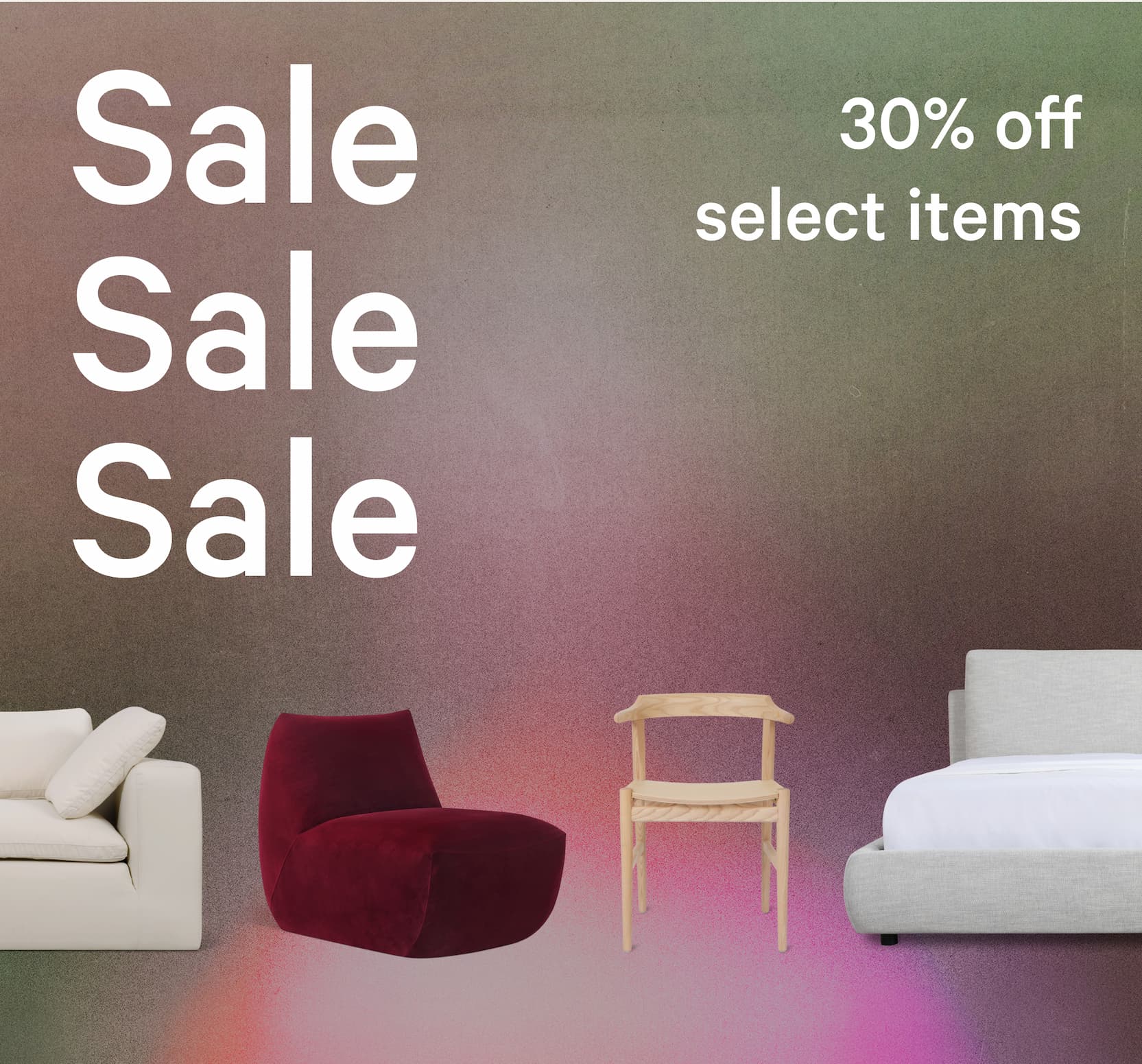 SALE SALE SALE 30% OFF SELECT ITEMS