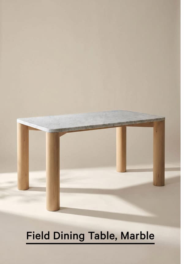 Field Dining Table, Marble