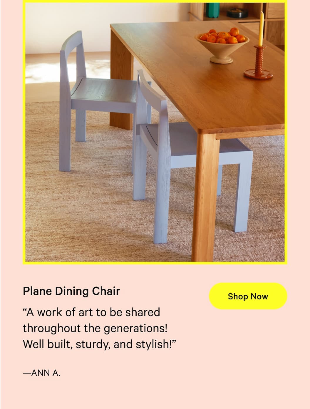 Plane Dining Chair