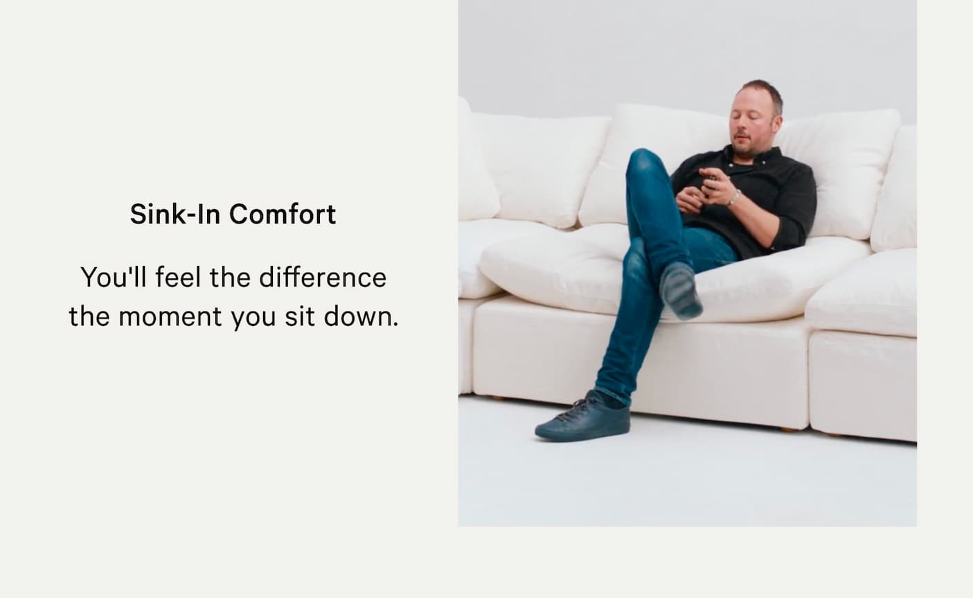 Sink-In Comfort