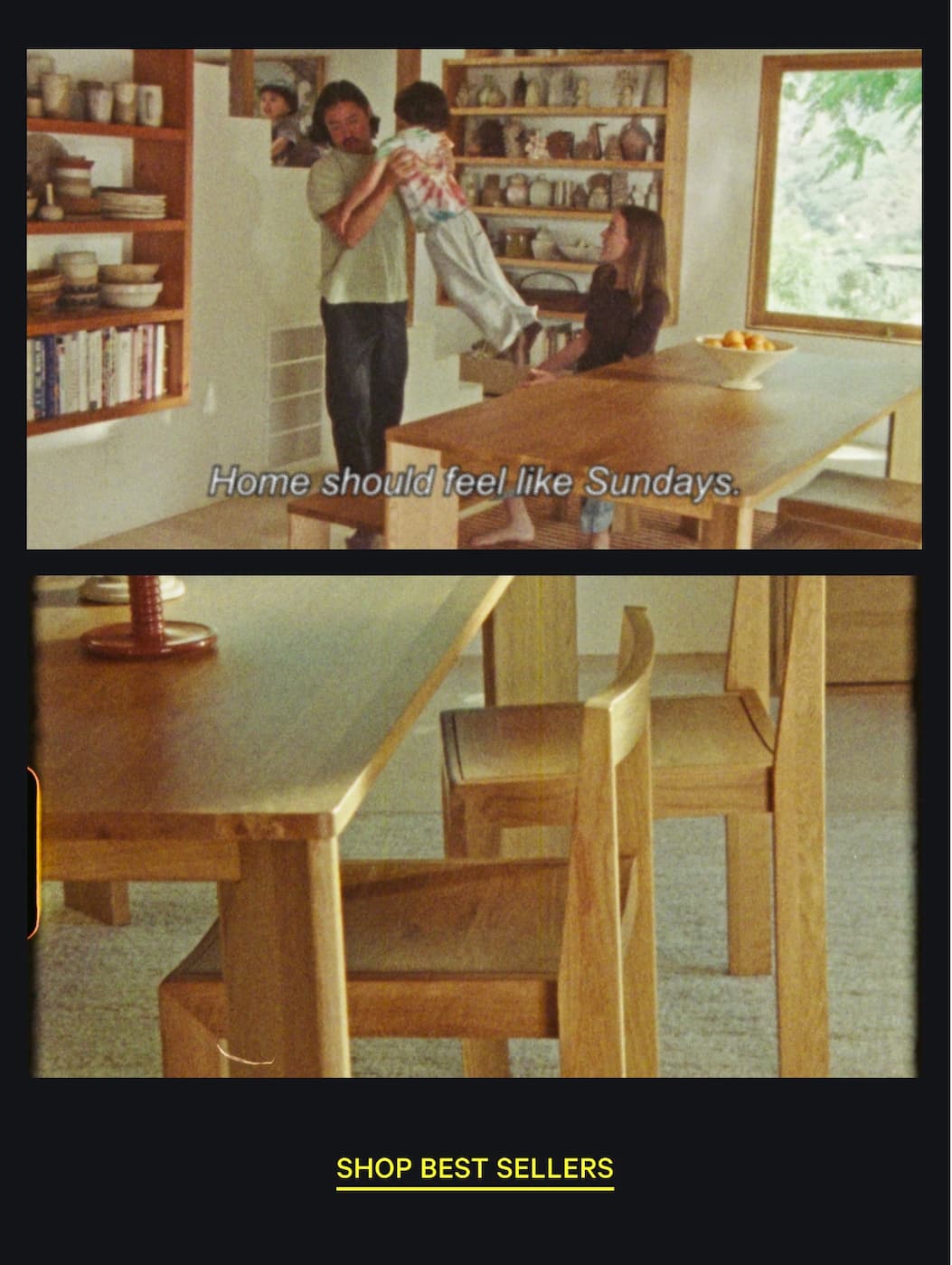 Home should feel like Sundays