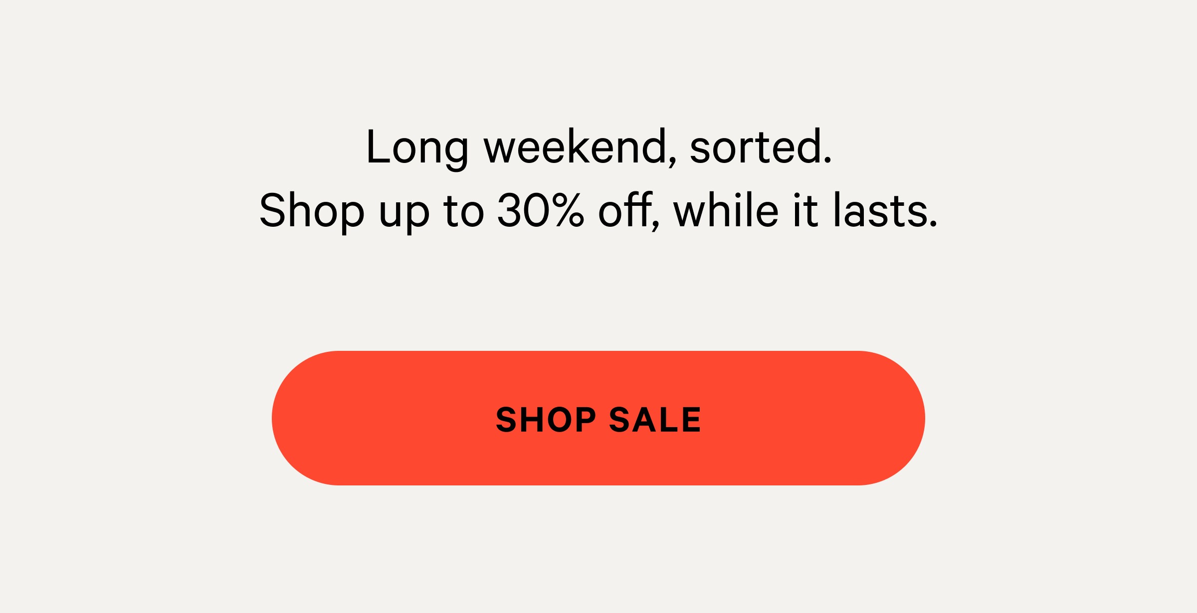 Shop Sale