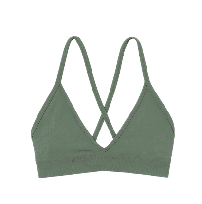 Halter Bra Forest Green