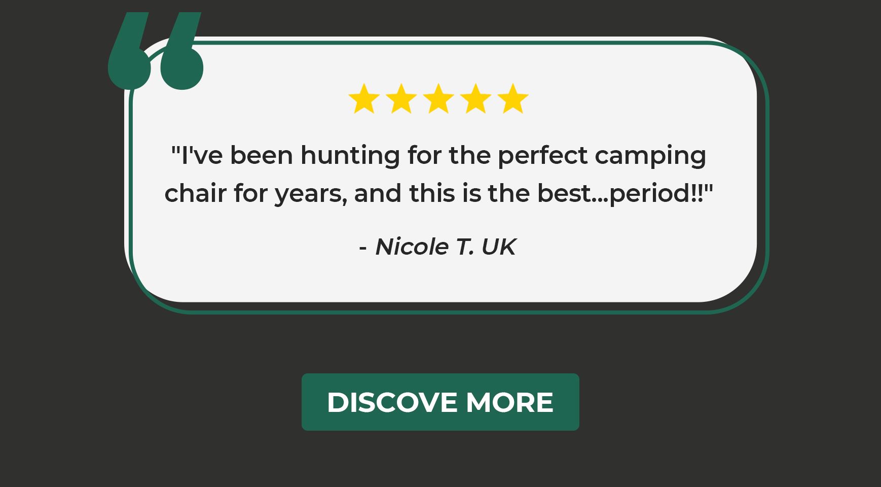 The Luxury Camping Chair You Can Take Anywhere. Kilos Gear