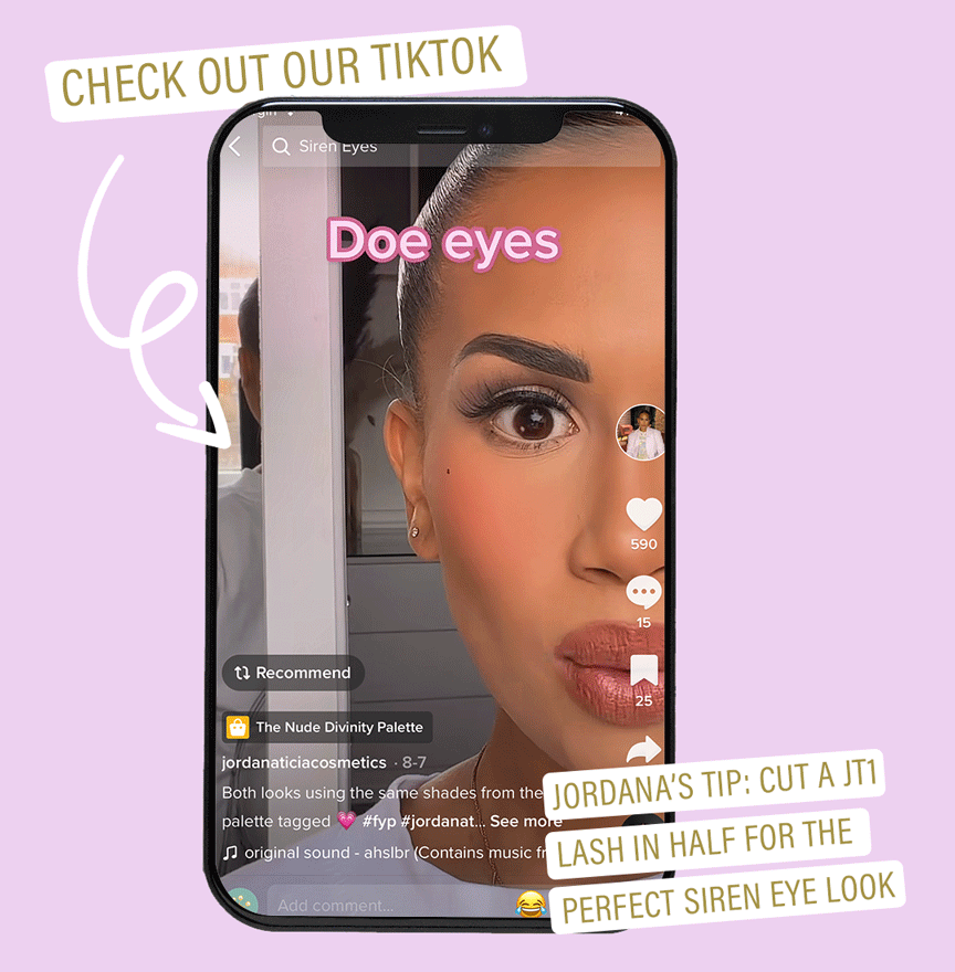 How to pull off TikTok's Siren Eyes trend 👀💕 Jordana Ticia UK