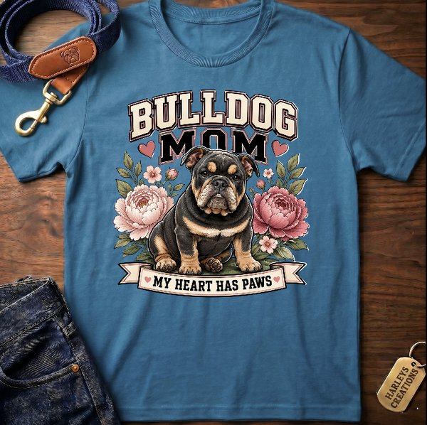 Bulldog Mom design from the Bulldog Parent Life collection