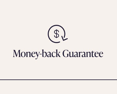Money-Back Guarantee - Shop with confidence