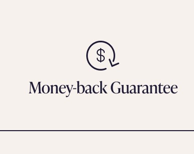 Money-Back Guarantee - Shop with confidence