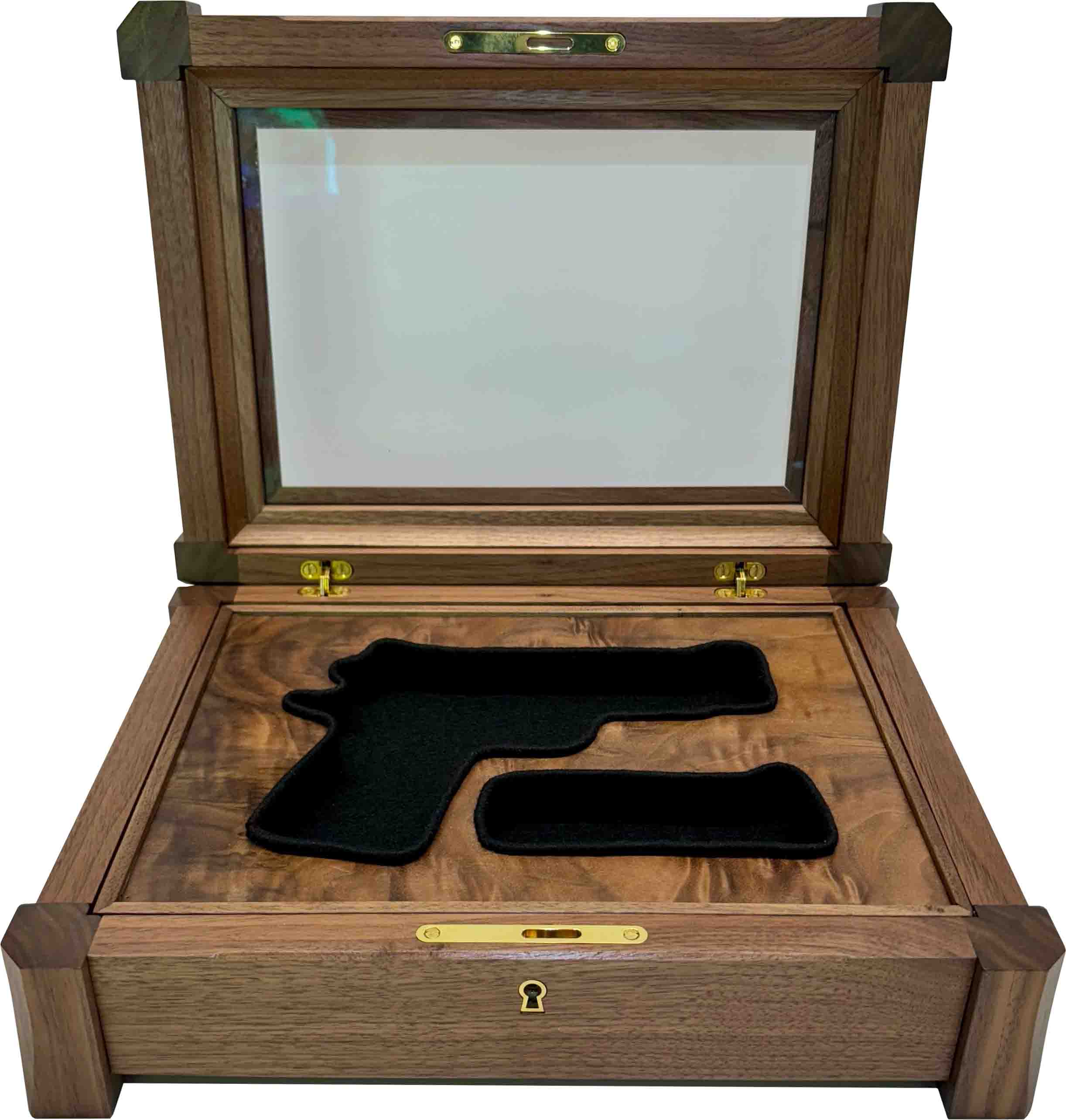 Wolfkill Woodwork Pistol Display Case