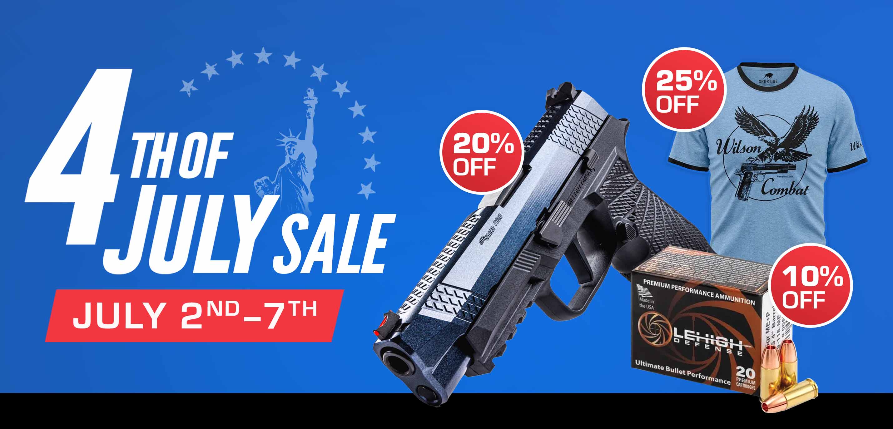 4th of July Sale | July 2nd - 7th