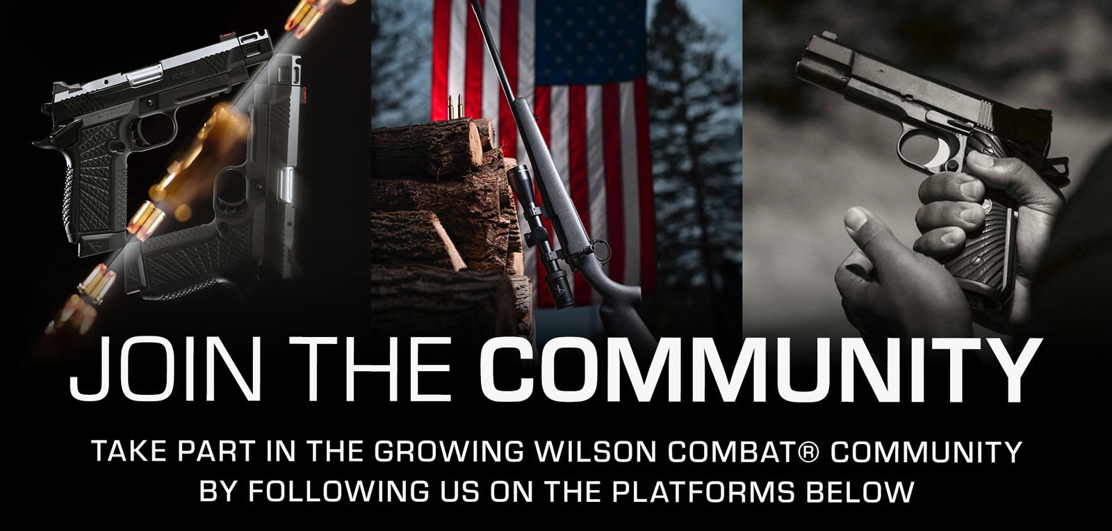 Join the Community | Social Media Links Below