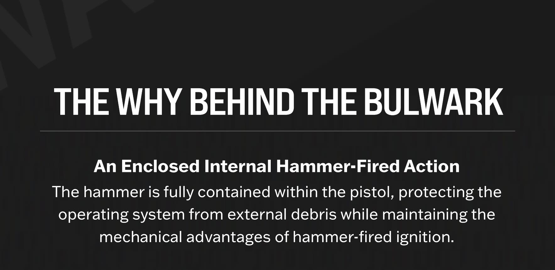 BULWARK | All-New 9mm Pistol