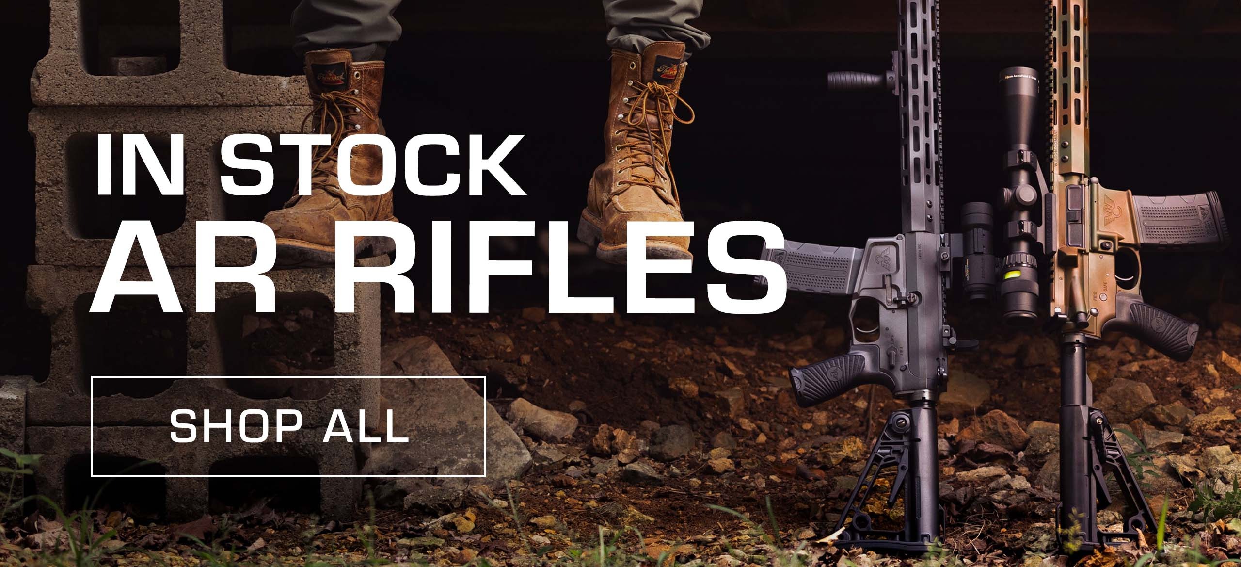 In Stock AR Rifles