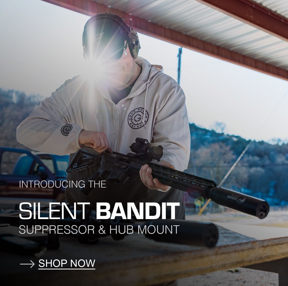 Introducing: Silent Bandit Suppressor & Hub Mount