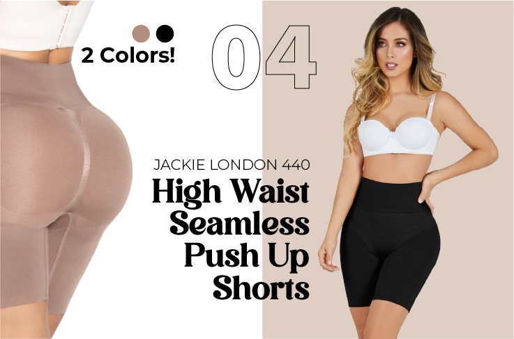 High Waist Seamless Push Up Shorts