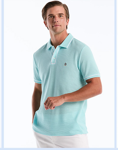 Shop the Earl™ Mesh Bentley Polo