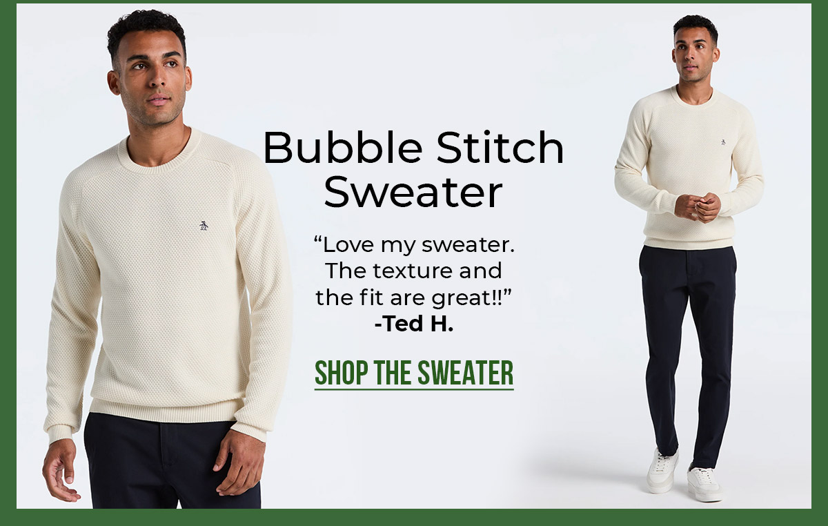 Shop the Bubble Stitch Sweater