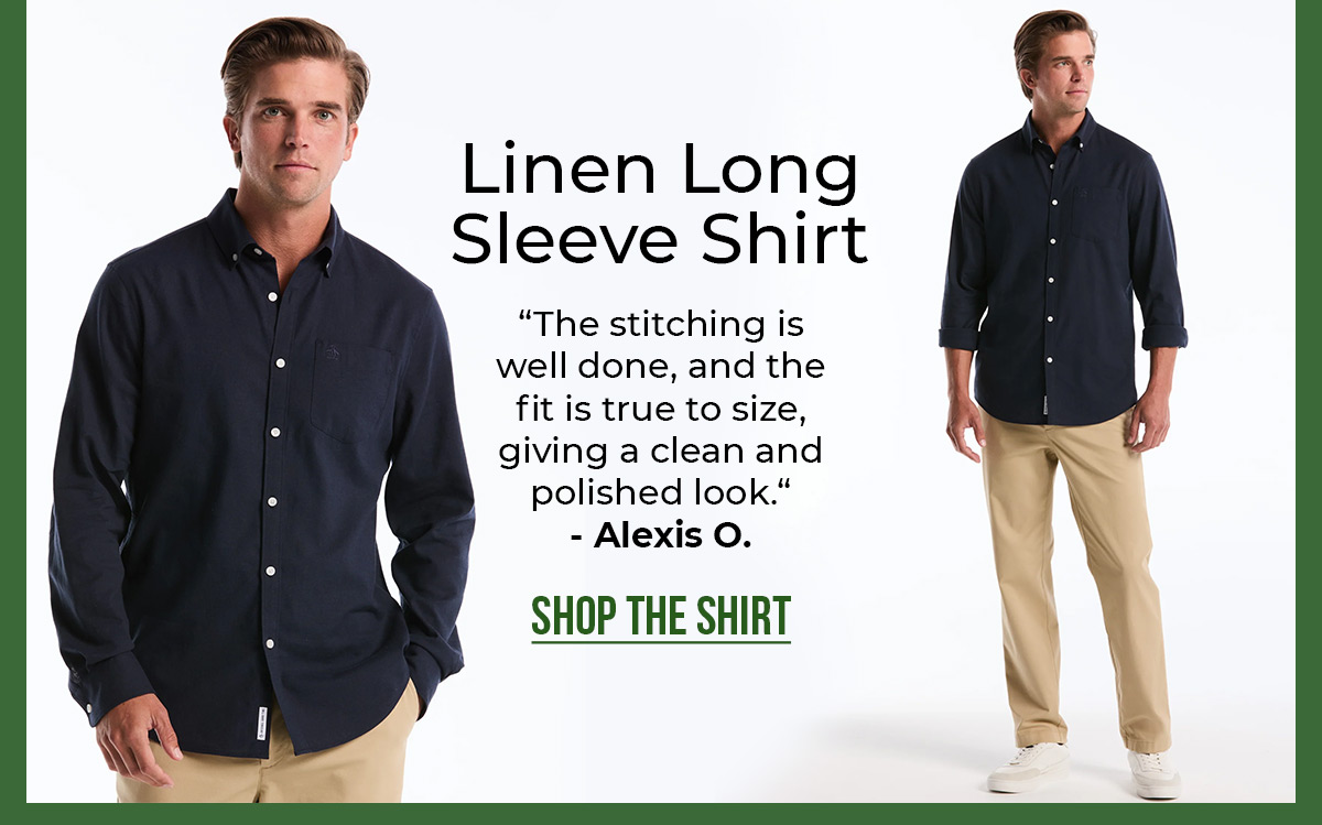 Shop the Linen Long Sleeve Shirt