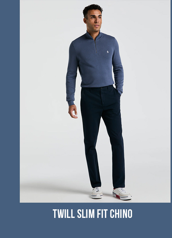 Shop the Twill Slim Fit Chino
