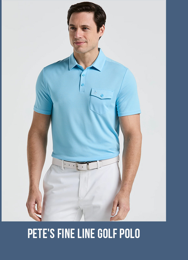 Shop the Pete'S Fine Line Golf Polo